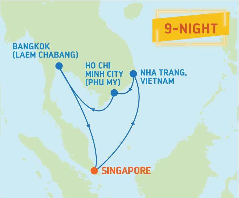 3 Nights Ocean Gateway Cruise 